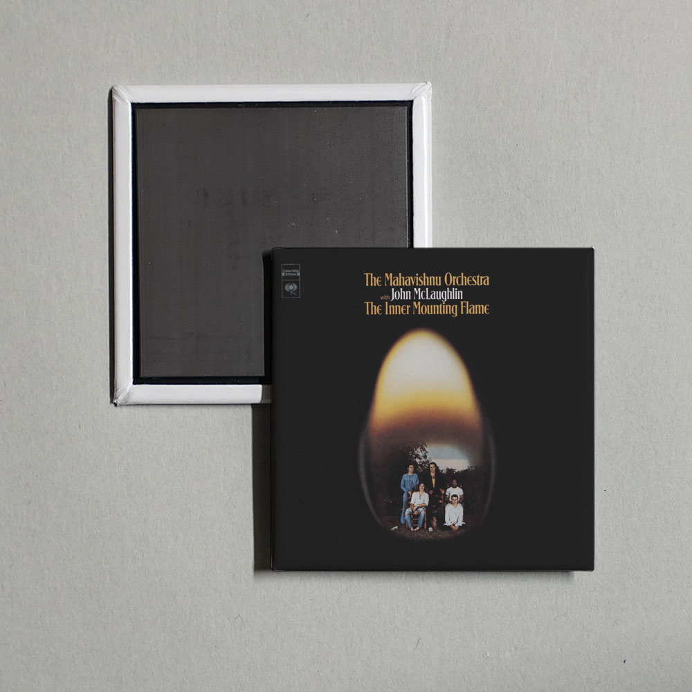 Mahavishnu Orchestra - The Inner Mounting Flame Album Cover Fridge Magnet