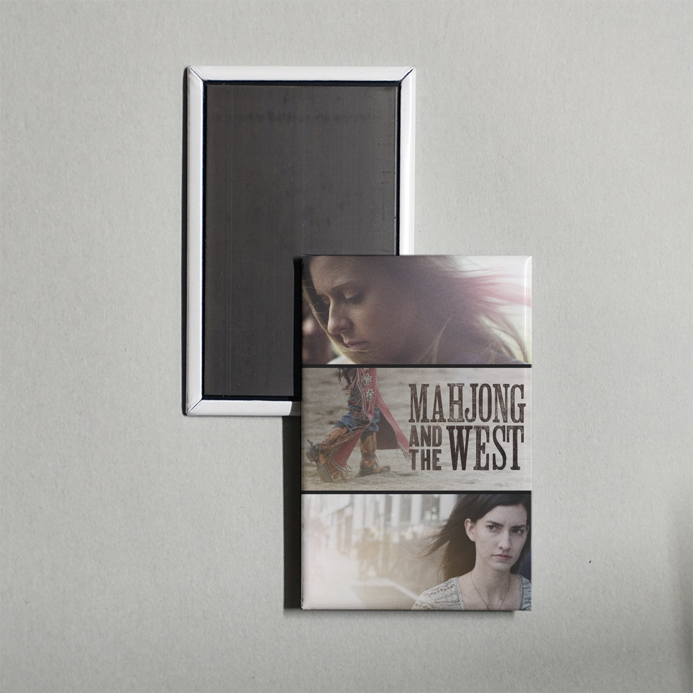 Mahjong and the West Mini Movie Fridge Magnet