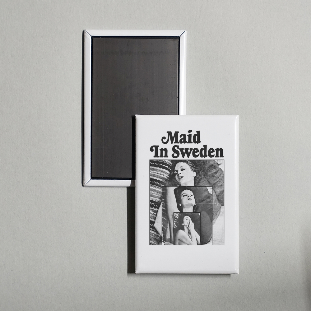 Maid in Sweden Mini Movie Fridge Magnet
