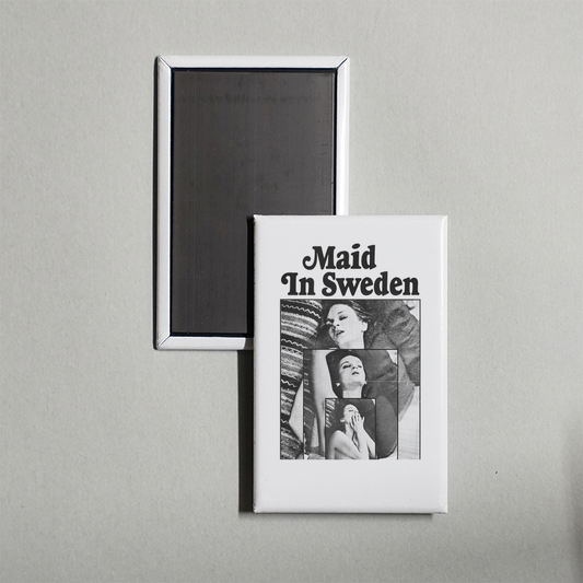 Maid in Sweden Mini Movie Fridge Magnet
