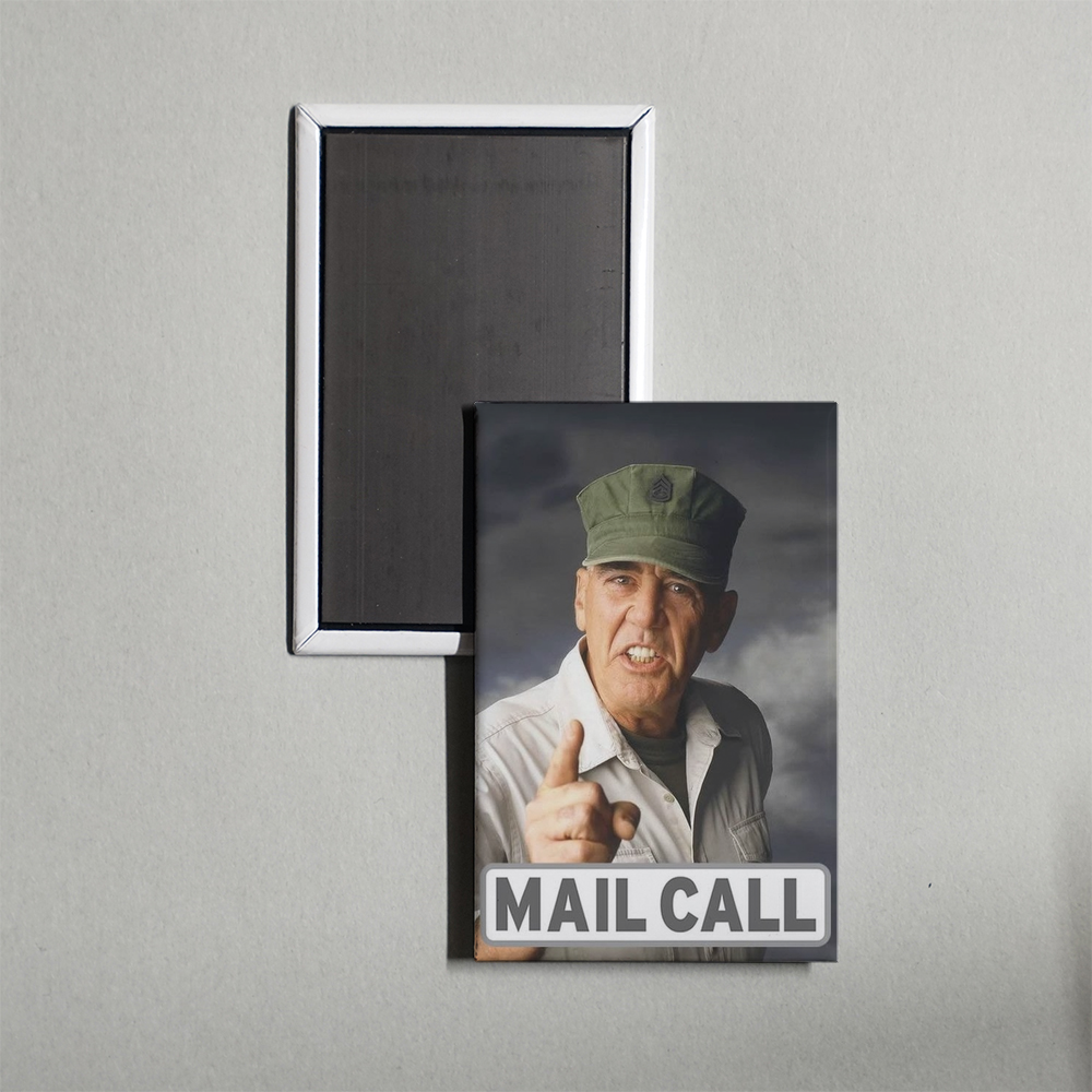 Mail Call TV Show Fridge Magnet
