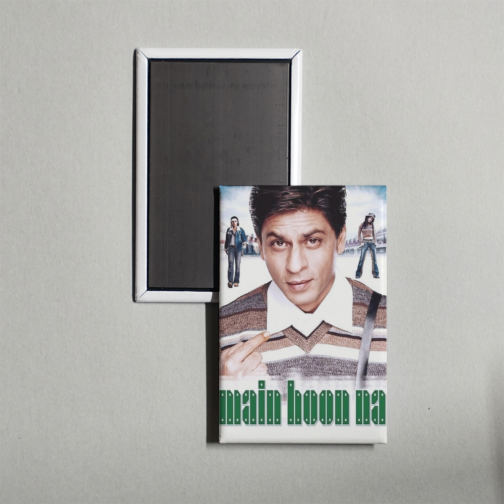 Main Hoon Na Mini Movie Fridge Magnet
