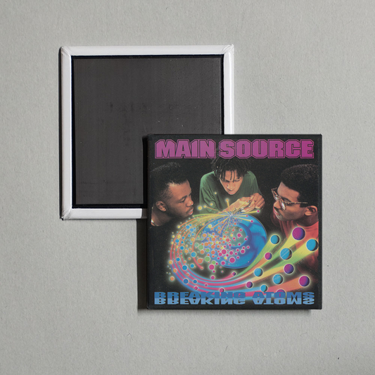 Main Source - Breaking Atoms Album Cover Fridge Magnet