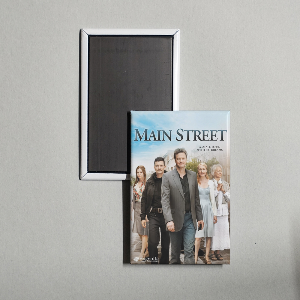 Main Street Mini Movie Fridge Magnet