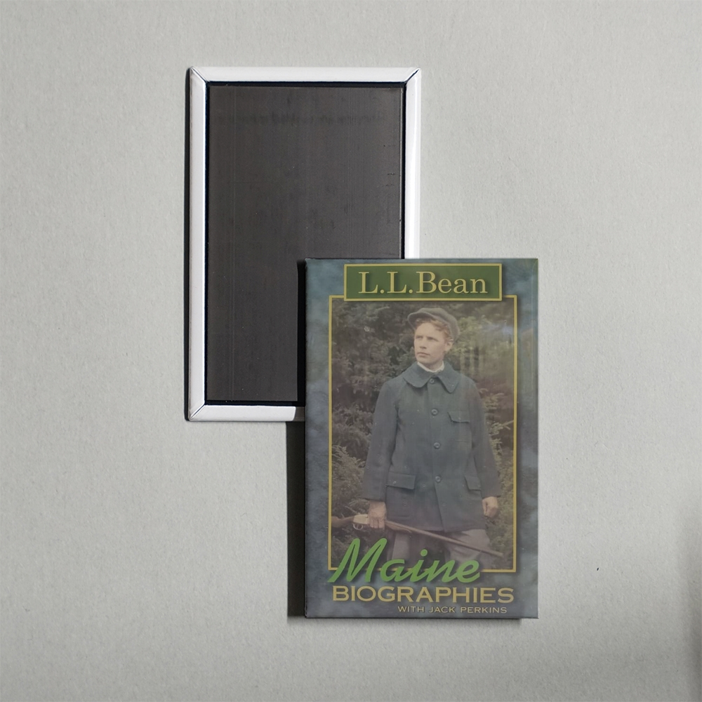 Maine Biographies L.L. Bean Mini Movie Fridge Magnet