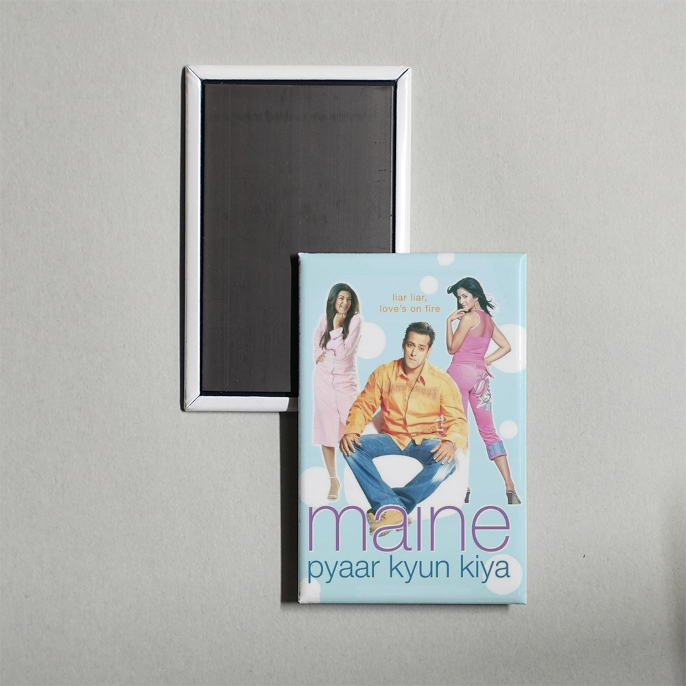 Maine Pyaar Kyun Kiya Mini Movie Fridge Magnet