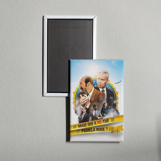 Mais qui a re-tuÃ© Pamela Rose Mini Movie Fridge Magnet