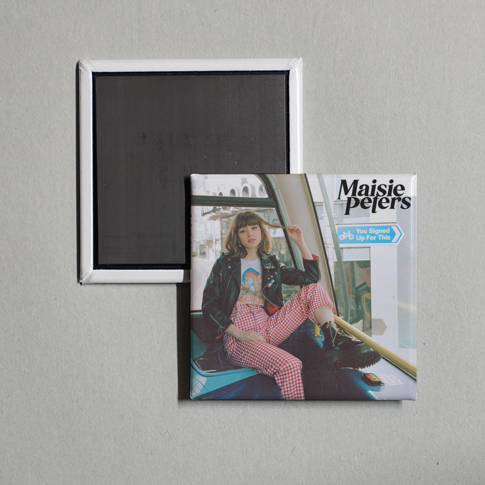Maisie Peters - You Signed Up For This Album Cover Fridge Magnet