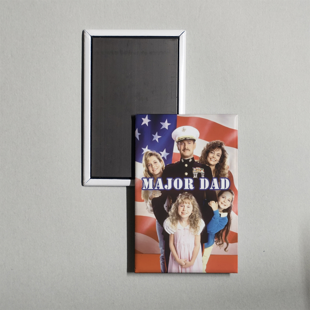 Major Dad TV Show Fridge Magnet