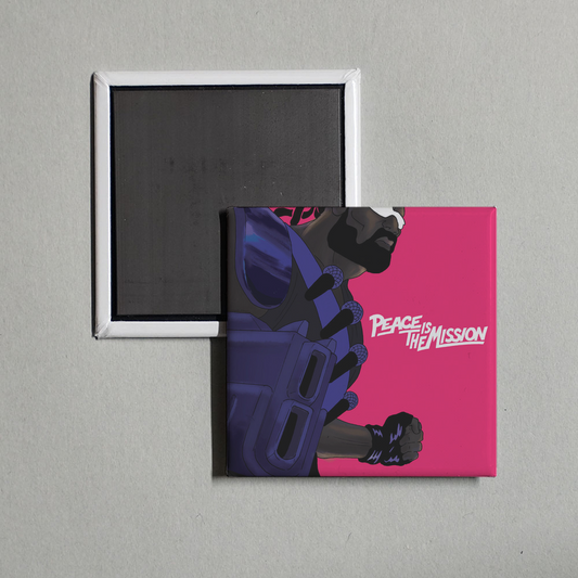 Major Lazer - Peace Is The Mission Album Cover Fridge Magnet