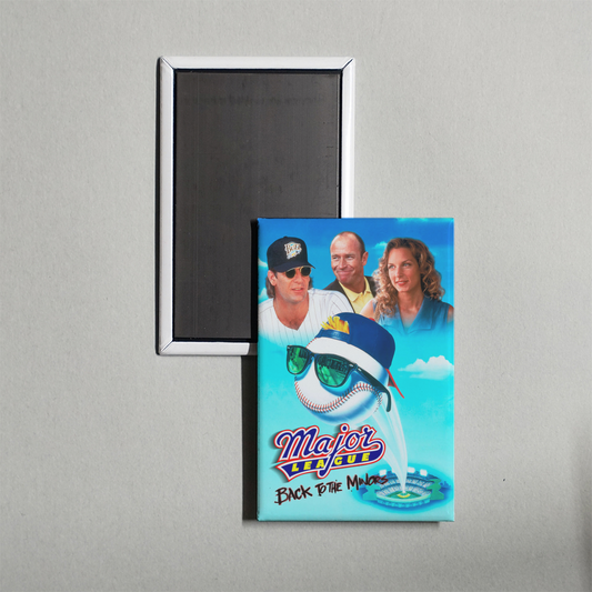 Major League Back to the Minors Mini Movie Fridge Magnet