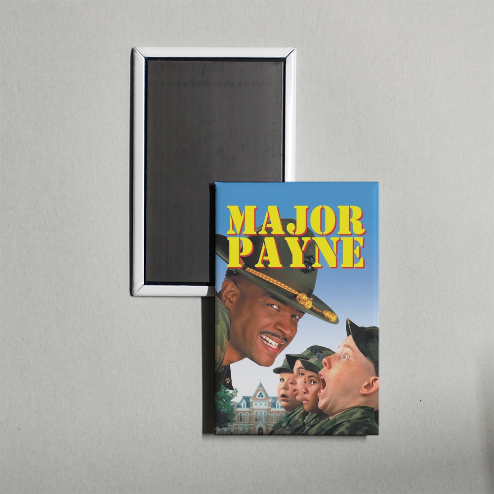 Major Payne Mini Movie Fridge Magnet