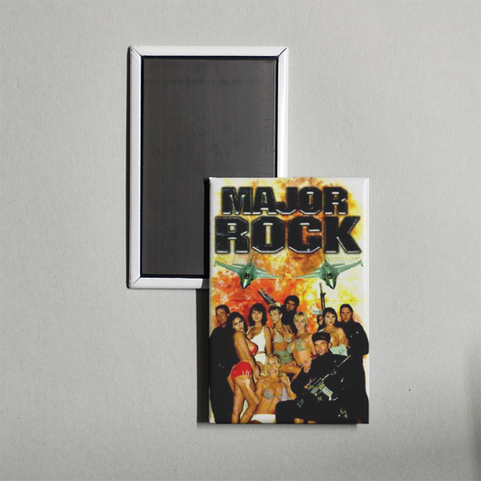 Major Rock Mini Movie Fridge Magnet