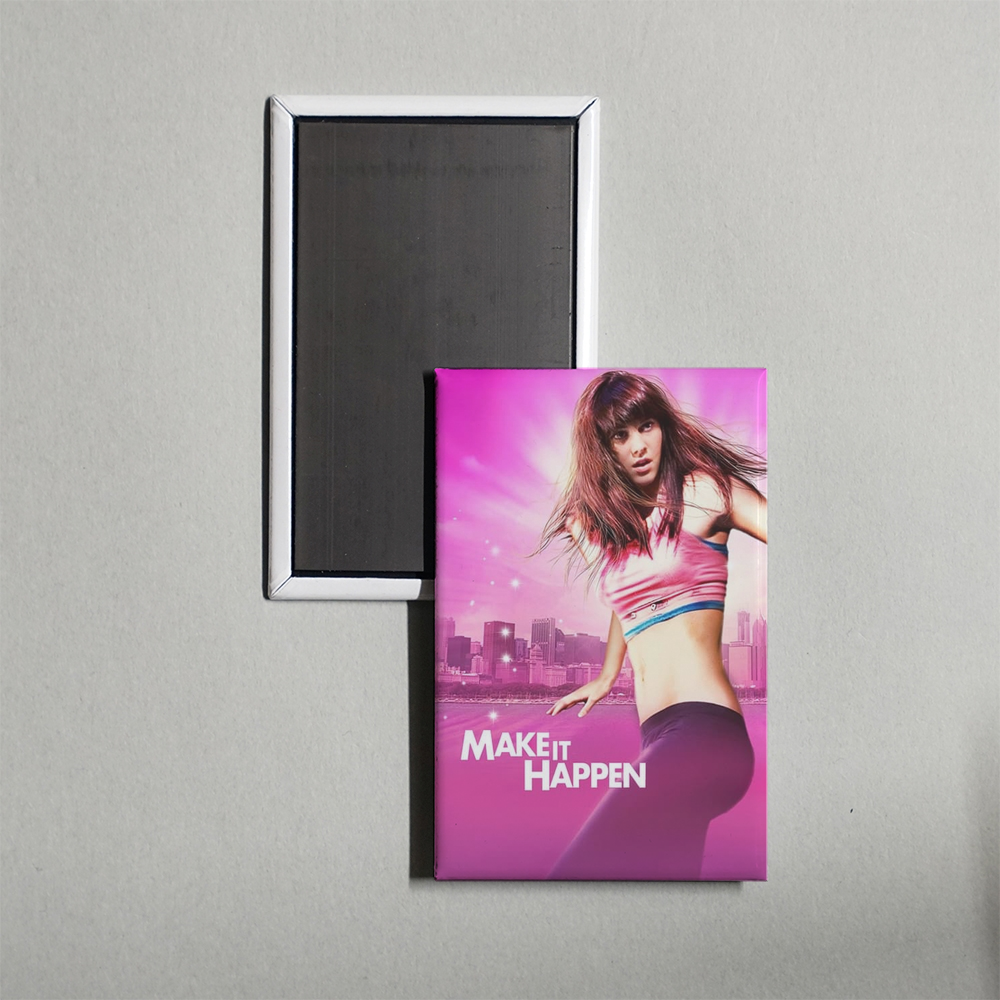 Make It Happen Mini Movie Fridge Magnet
