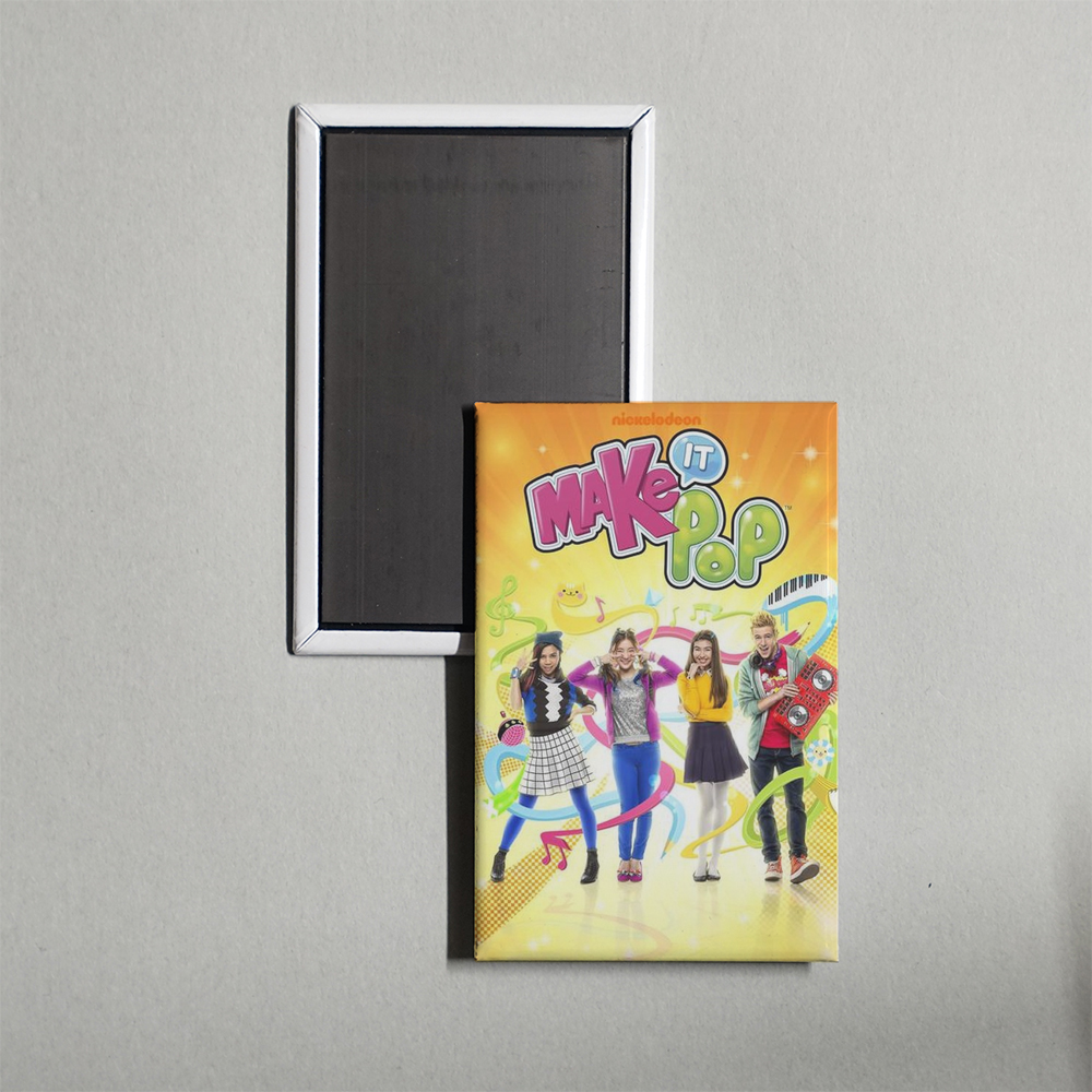 Make It Pop TV Show Fridge Magnet