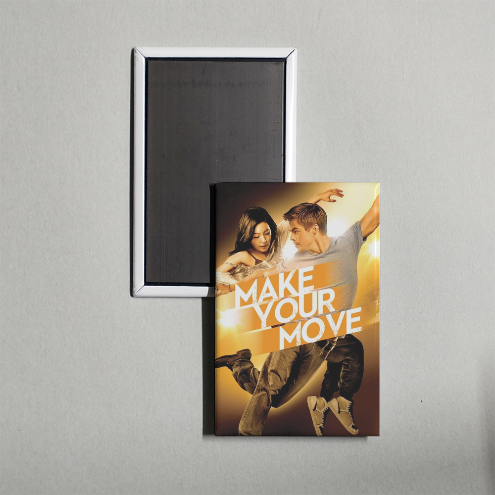 Make Your Move Mini Movie Fridge Magnet