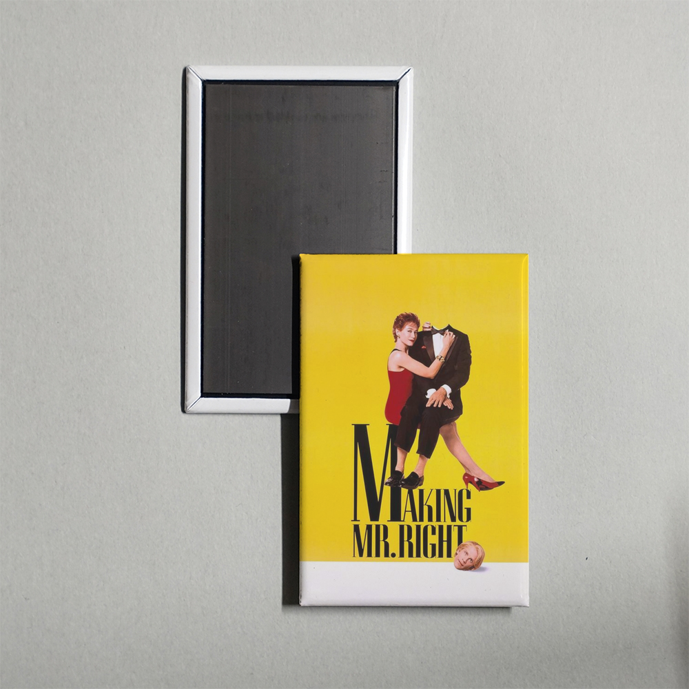 Making Mr. Right Mini Movie Fridge Magnet