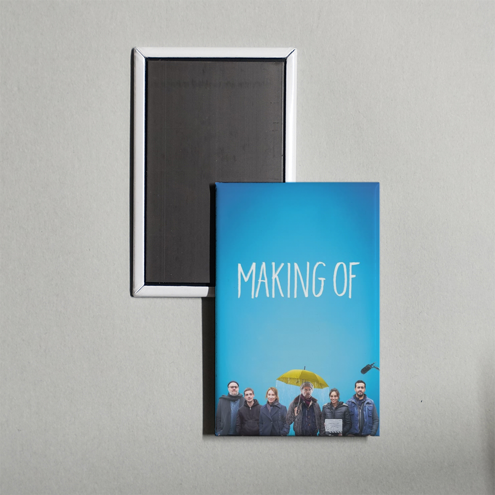 Making Of Mini Movie Fridge Magnet