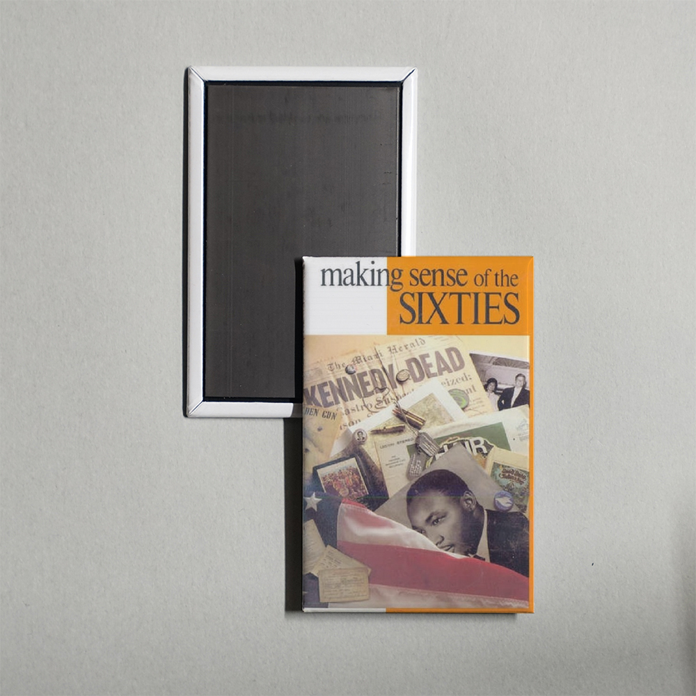 Making Sense of the Sixties TV Show Fridge Magnet