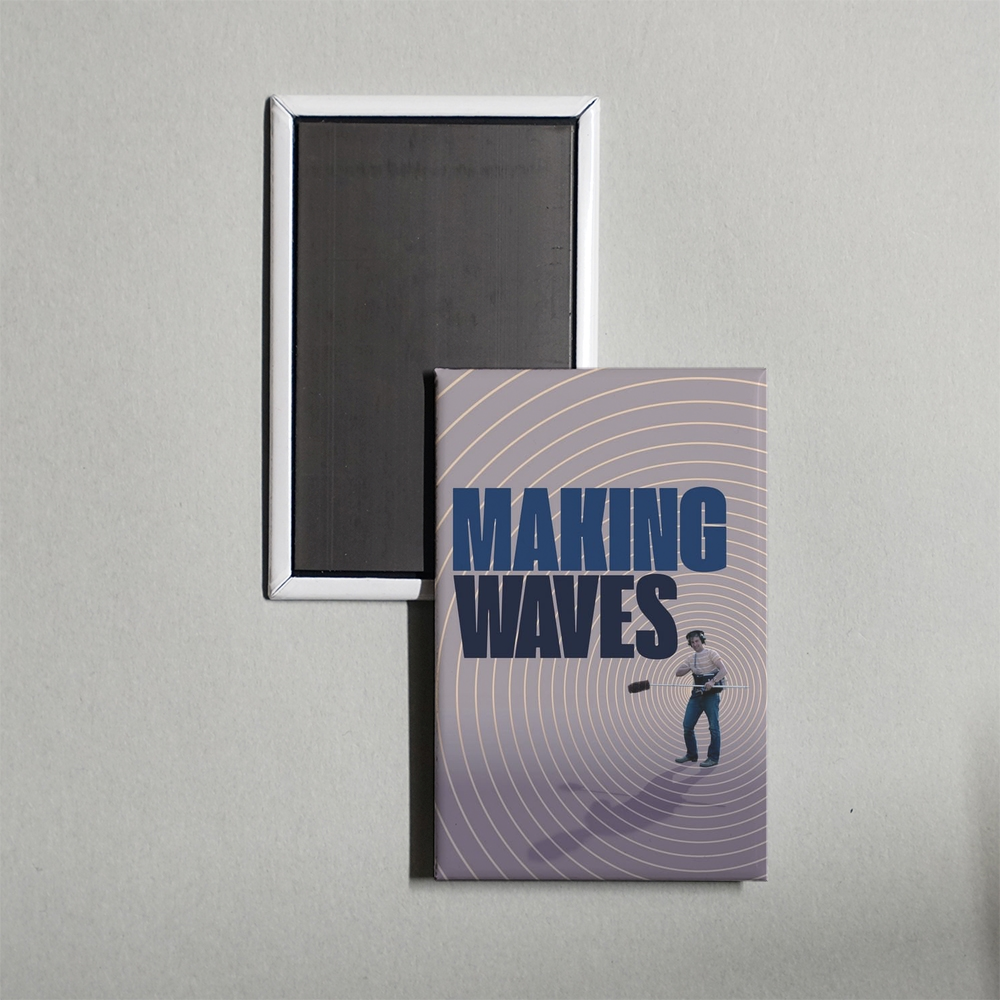 Making Waves The Art of Cinematic Sound Mini Movie Fridge Magnet