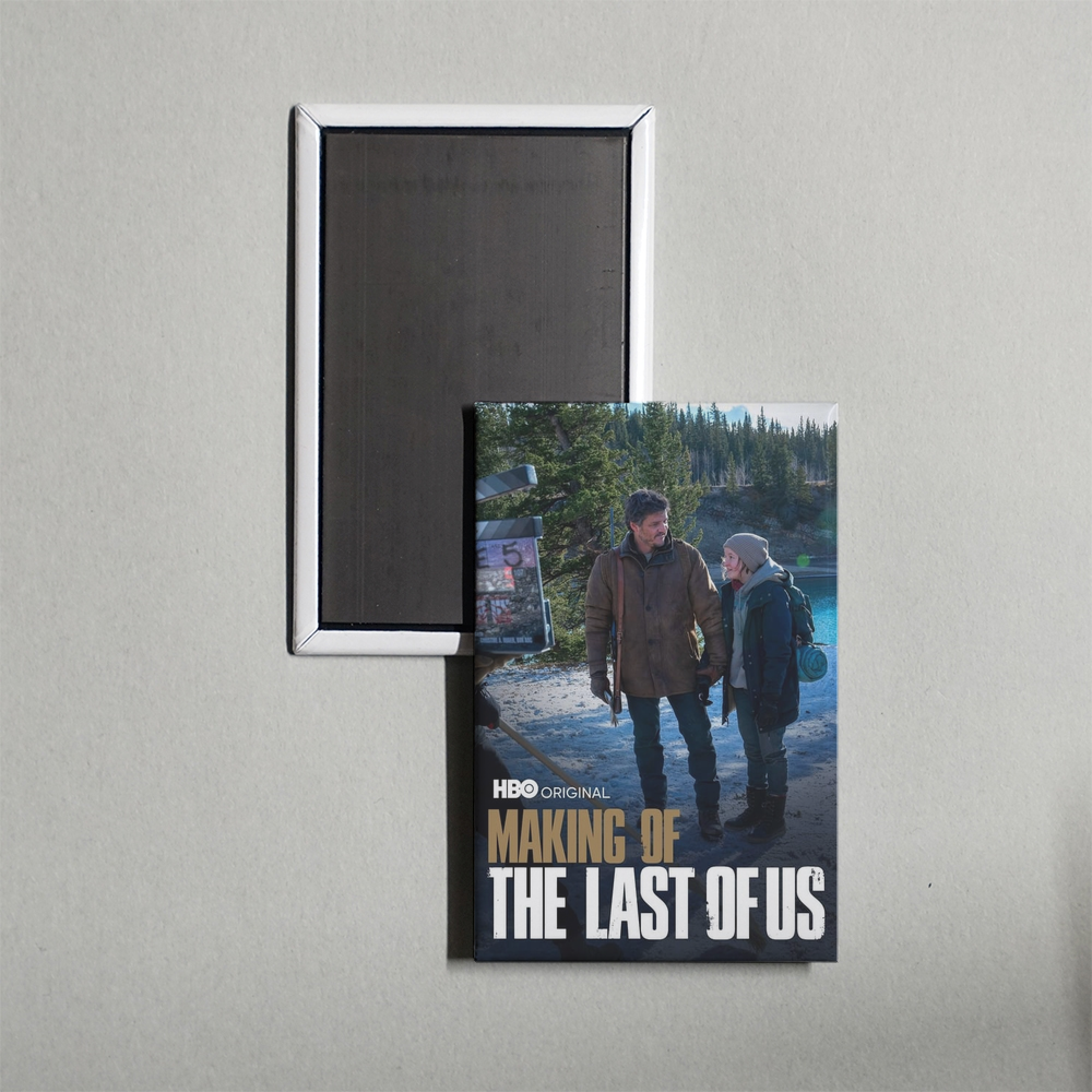 Making of The Last of Us Mini Movie Fridge Magnet