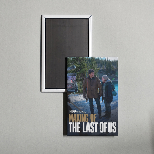 Making of The Last of Us Mini Movie Fridge Magnet