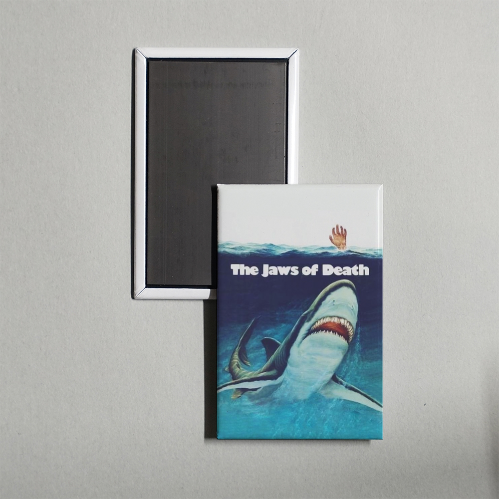 Mako The Jaws of Death Mini Movie Fridge Magnet
