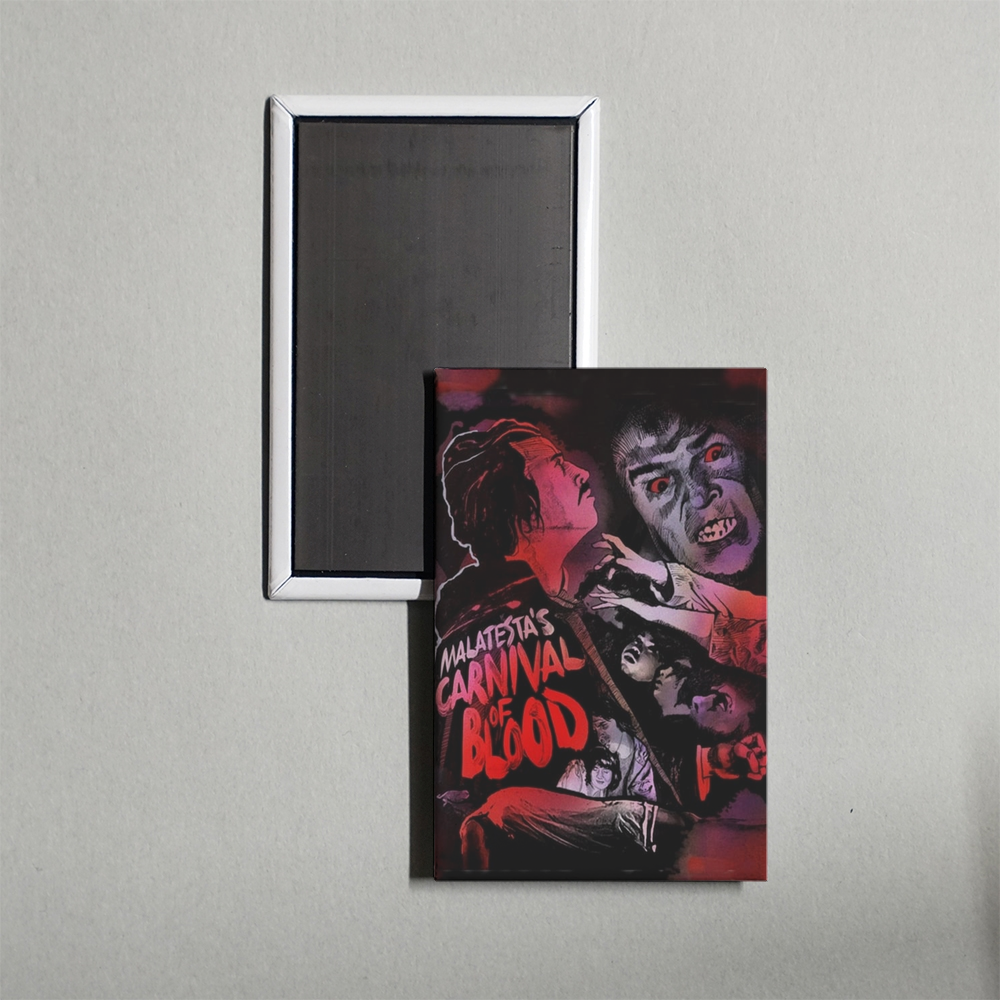 Malatestaâ€™s Carnival of Blood Mini Movie Fridge Magnet