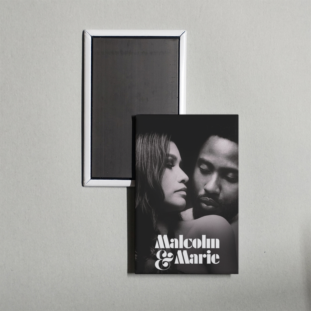 Malcolm & Marie Mini Movie Fridge Magnet