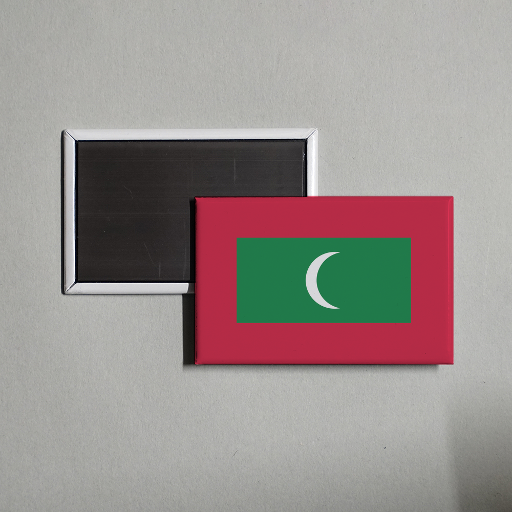 Maldives Flag Fridge Magnet