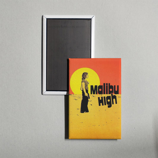 Malibu High Mini Movie Fridge Magnet