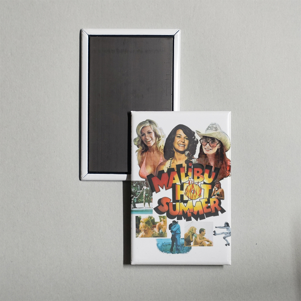 Malibu Hot Summer Mini Movie Fridge Magnet