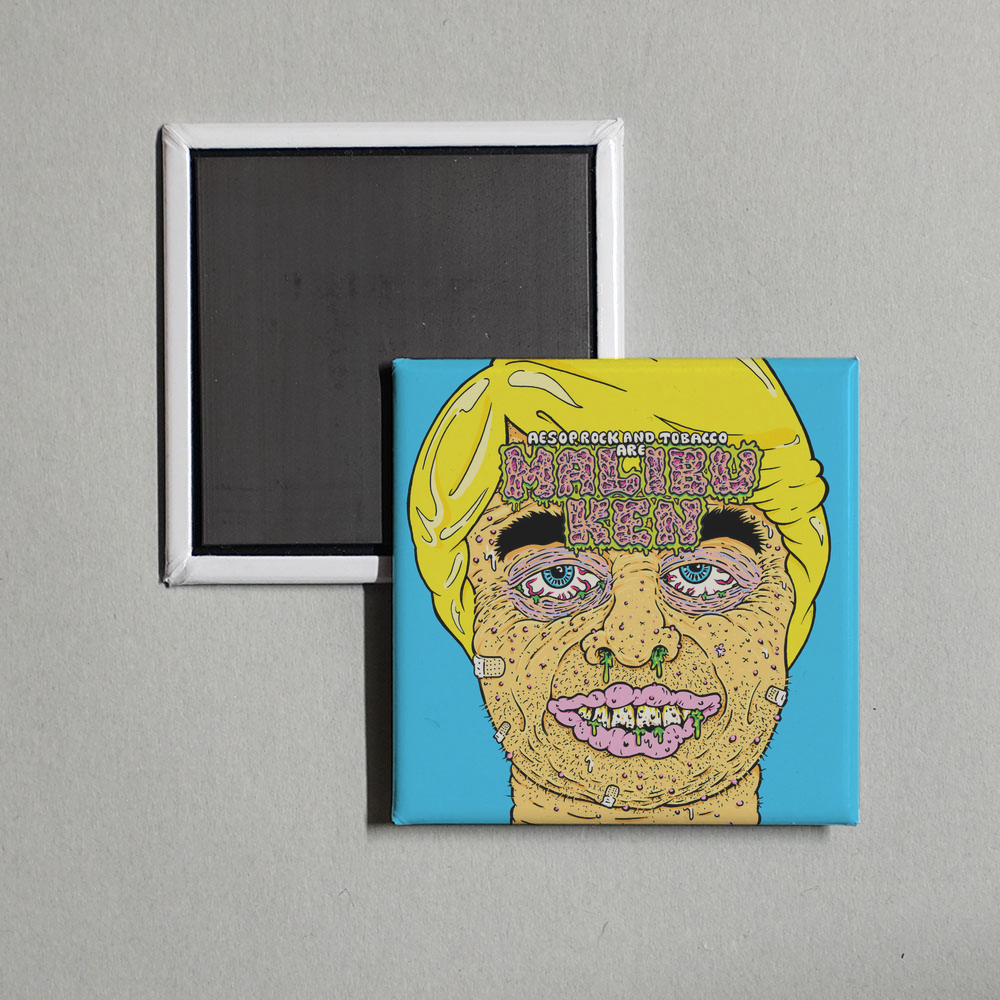 Malibu Ken - Malibu Ken Album Cover Fridge Magnet