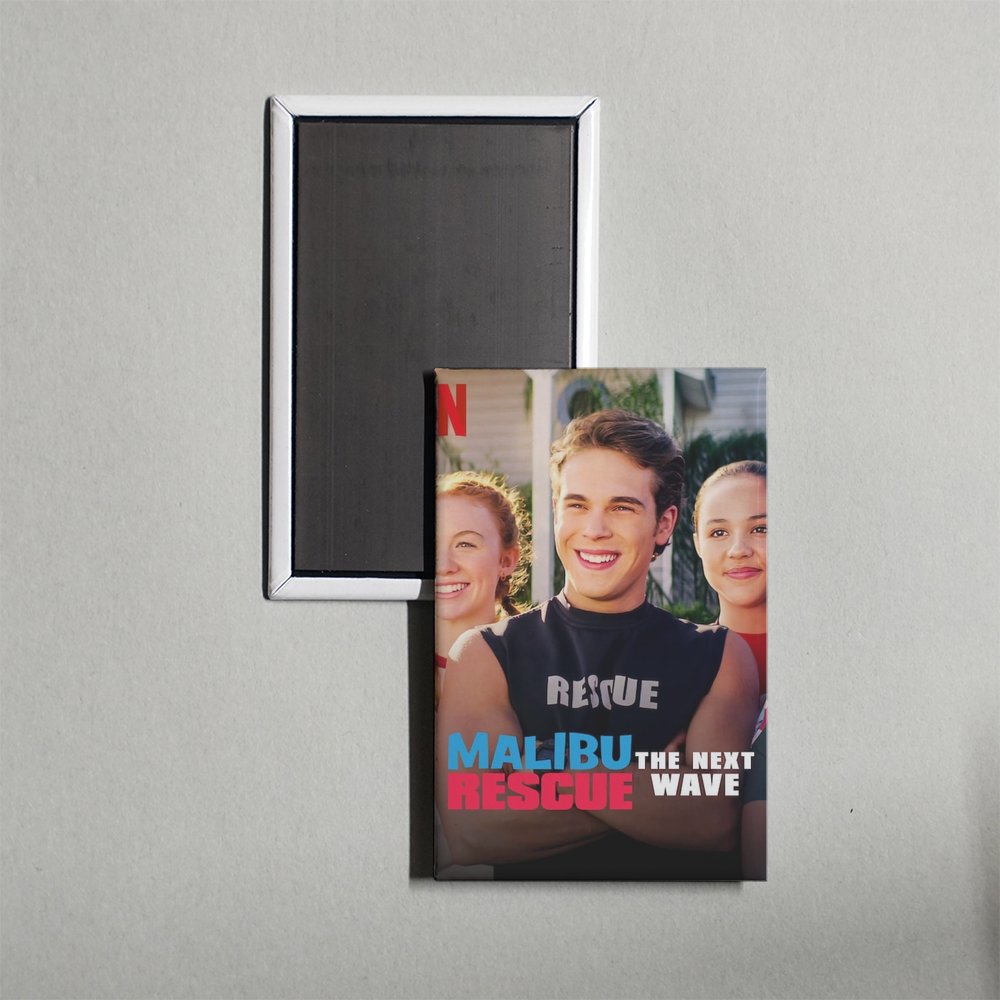 Malibu Rescue The Next Wave Mini Movie Fridge Magnet