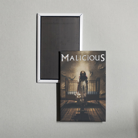 Malicious Mini Movie Fridge Magnet