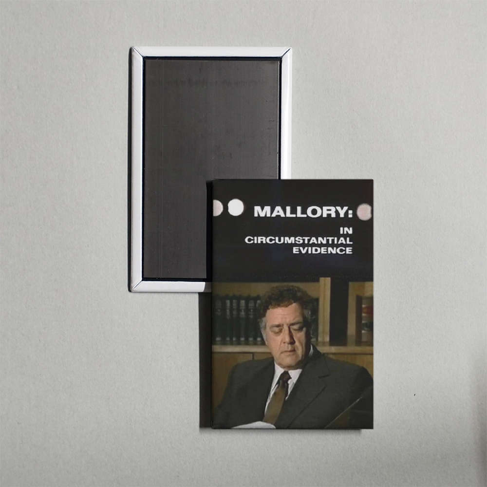 Mallory Circumstantial Evidence Mini Movie Fridge Magnet