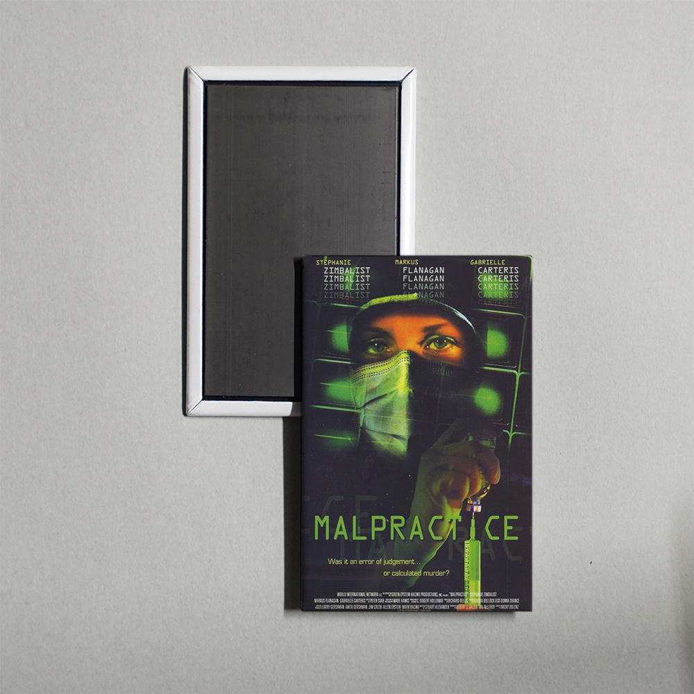 Malpractice Mini Movie Fridge Magnet