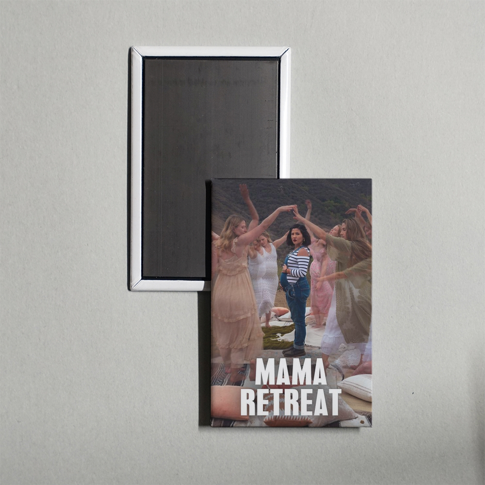 Mama Retreat Mini Movie Fridge Magnet