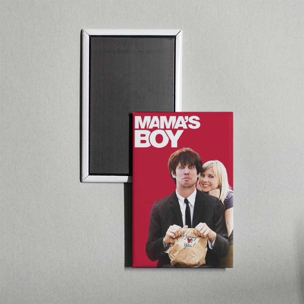 Mama's Boy Mini Movie Fridge Magnet