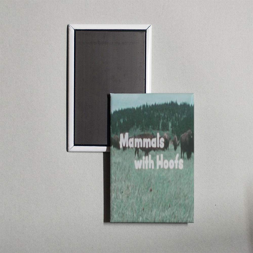 Mammals With Hoofs Mini Movie Fridge Magnet