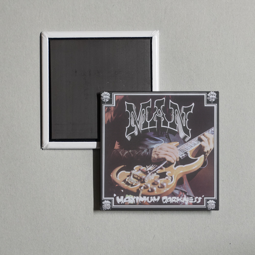 Man - Maximum Darkness (Expanded Edition) Album Cover Fridge Magnet