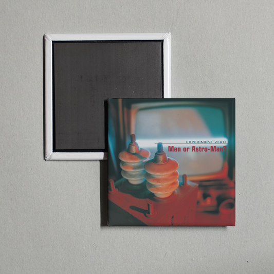 Man Or Astro-Man - Experiment Zero Album Cover Fridge Magnet