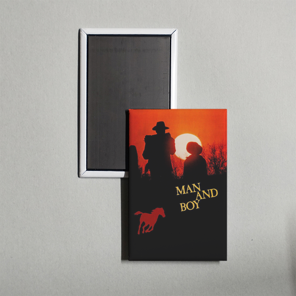 Man and Boy Mini Movie Fridge Magnet