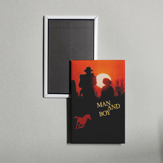 Man and Boy Mini Movie Fridge Magnet