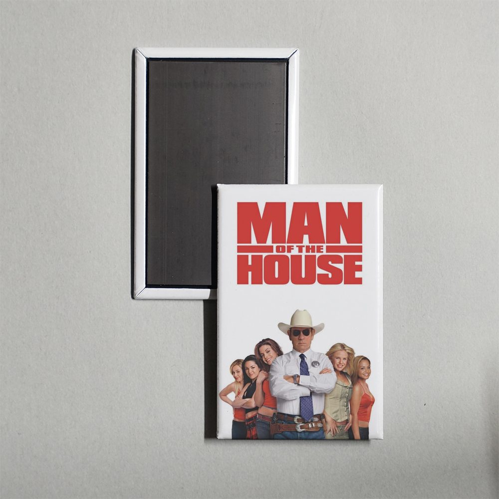 Man of the House Mini Movie Fridge Magnet