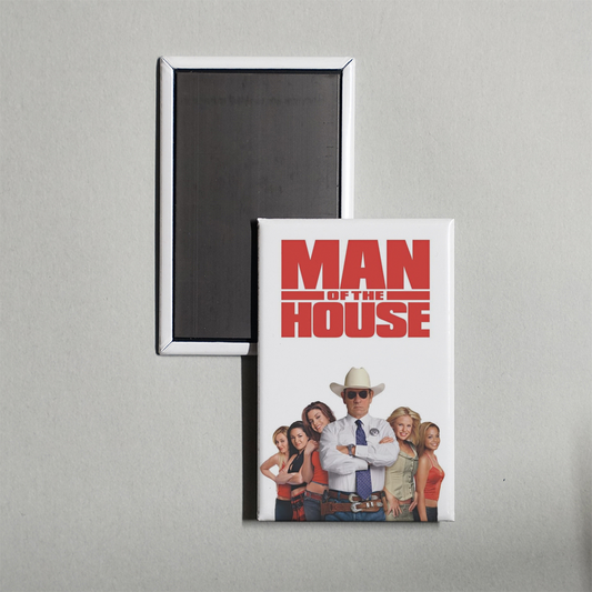 Man of the House Mini Movie Fridge Magnet