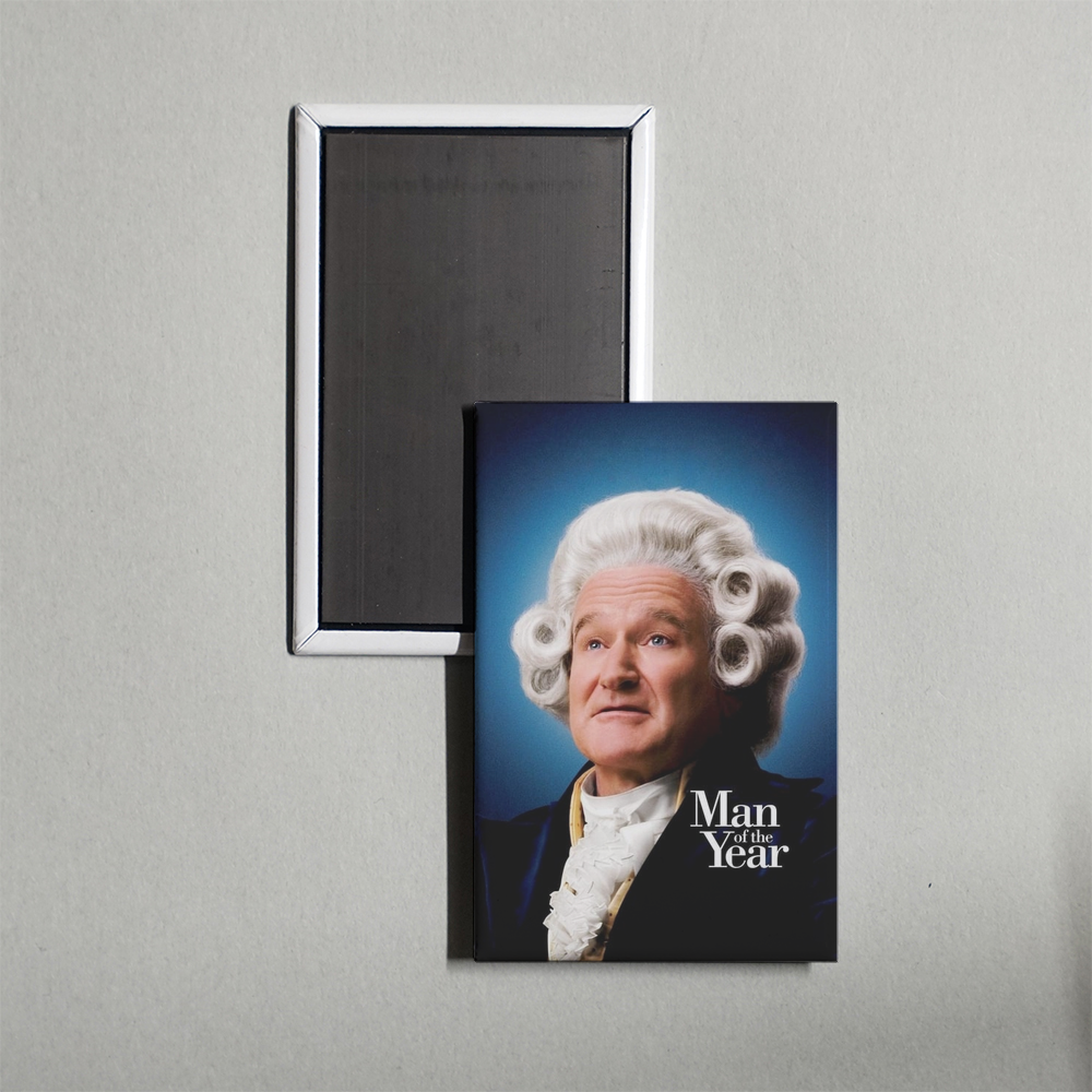 Man of the Year Mini Movie Fridge Magnet