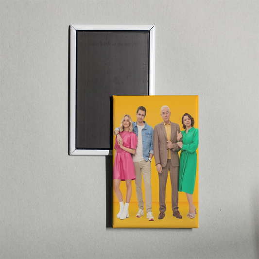 Man reikia meilės TV Show Fridge Magnet