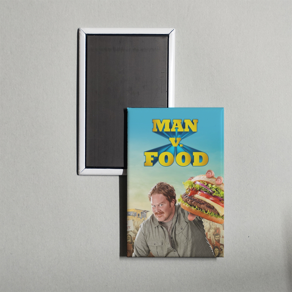 Man v. Food [2017] TV Show Fridge Magnet