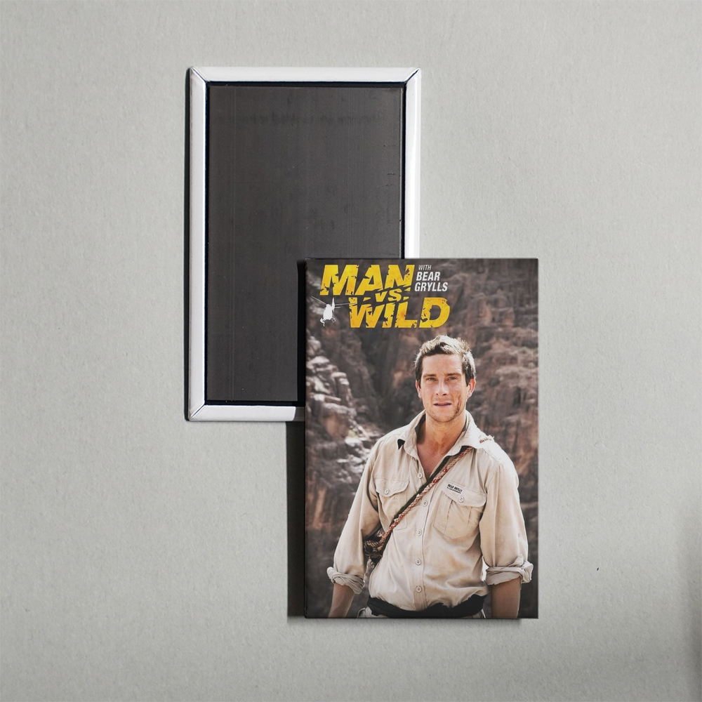 Man vs. Wild TV Show Fridge Magnet